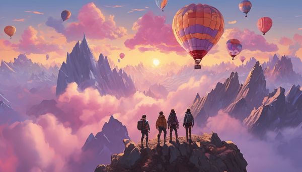 Venez vivre des aventures inoubliables à la tête dans les nuages